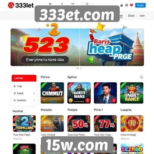 Explorando o design do site 333et.com